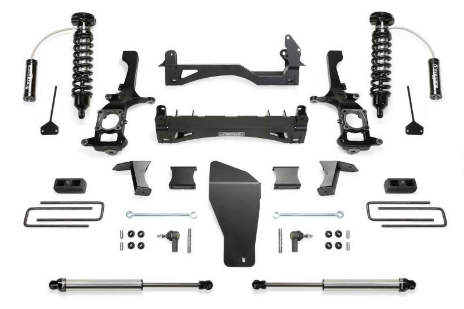 Picture of Fabtech 16-18 Nissan Titan Xd 4WD Gas 6in Perf Sys w-Dl 2-5 Resi & 2-25