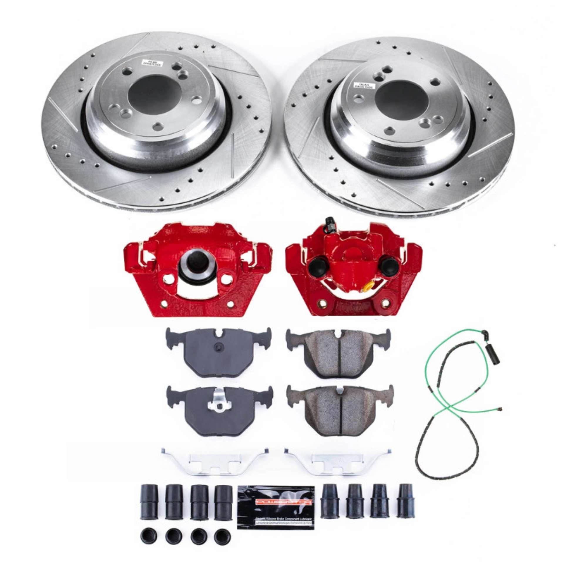 Picture of Power Stop 01-06 BMW M3 Rear Z23 Evolution Kit w-Calipers