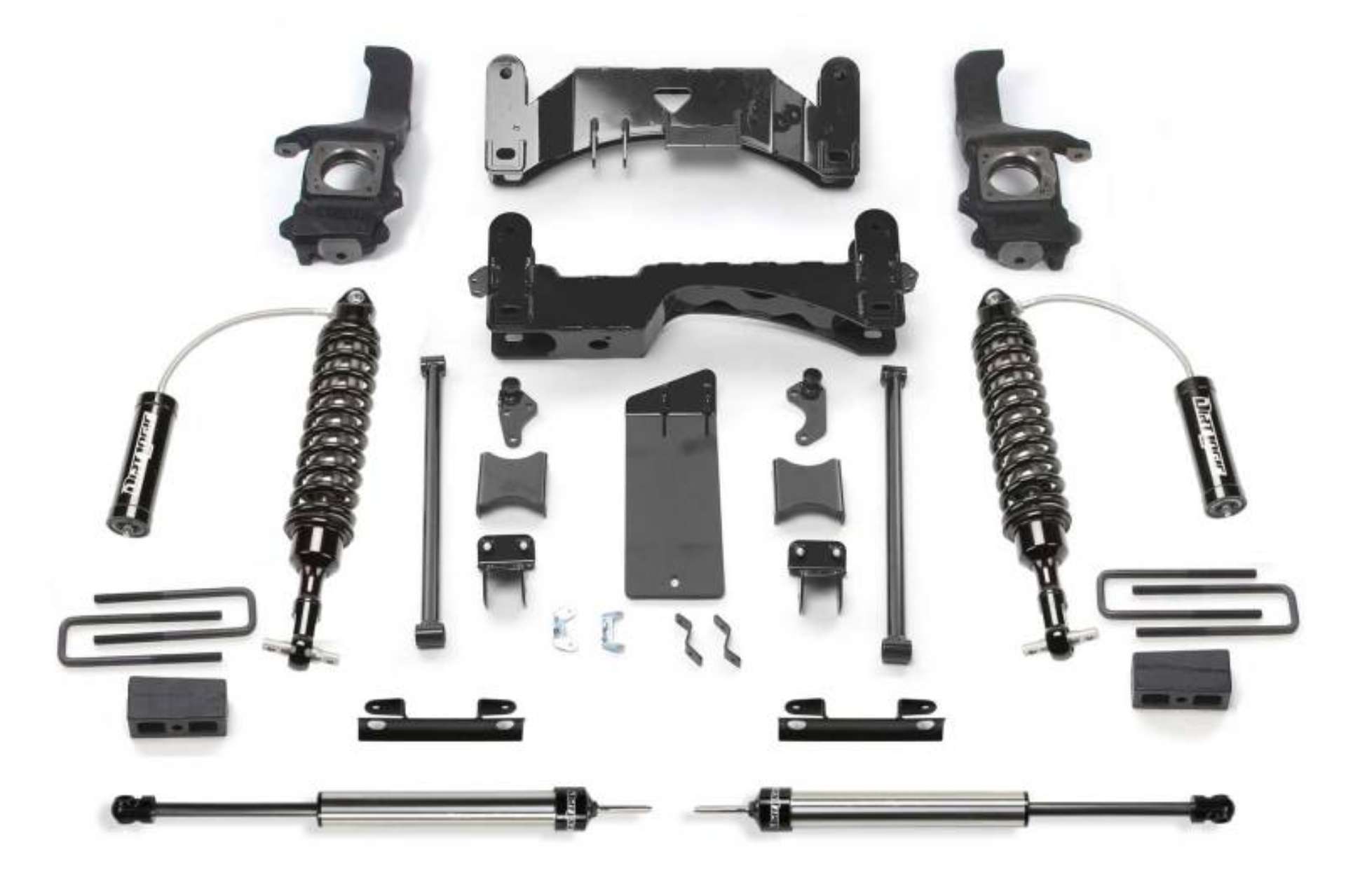 Picture of Fabtech 07-15 Toyota Tundra 2-4WD 6in Perf Sys w-Dlss 2-5C-O Resi & Rr Dlss