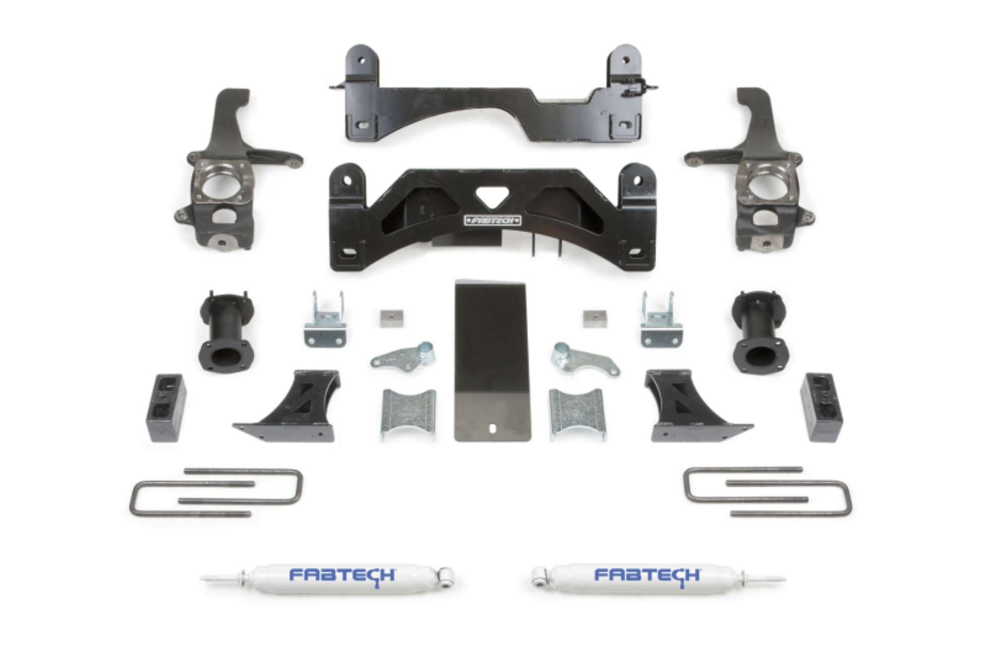 Picture of Fabtech 16-21 Toyota Tundra 2WD-4WD 6in Basic Sys w-C-O Spacers & Perf Rr Shks