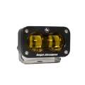 Picture of Baja Designs 19-22 Dodge RAM 1500 Rebel - 21-22 1500 TRX S2 SAE Dual Fog Pocket Light Kit - Amber