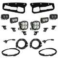 Picture of Baja Designs 21-22 Ford Bronco w-Steel Bumper S2 SAE Pro Fog Pocket Light Kit w-Upfitter - Clear