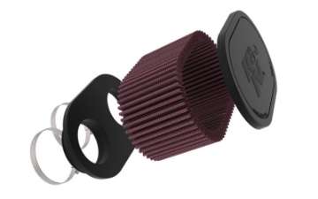 Picture of K&N 2-1-8in DUAL FLG 6-1-4 X 4inOD 3inH Universal Clamp-On Air Filter