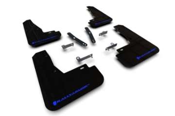 Picture of Rally Armor 22-24 Kia EV6 Black UR Mud Flap Blue Logo