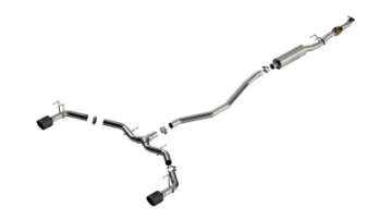 Picture of Borla 2023 Integra-22-23 Civic Si 1-5L 4 CYL- MT FWD 4DR 2-50in S-Type Catback Exhaust Carbon Fiber