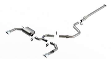 Picture of Borla 22-23 Hyundai Elantra N 2-0L 4 CYL- Turbo AT-MT ATAK Catback Exhaust Bright Chrome