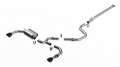 Picture of Borla 22-23 Hyundai Elantra N 2-0L 4 CYL- Turbo AT-MT ATAK Catback Exhaust Black Chrome