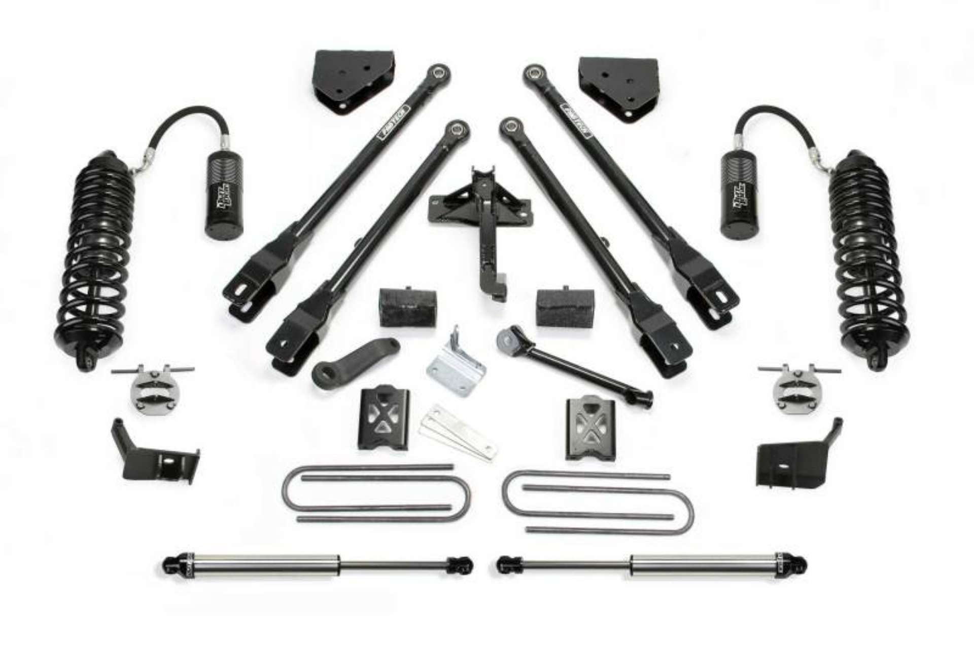 Picture of Fabtech 11-16 Ford F250-F350 4WD 4in 4Link Sys w-4-0 & 2-25