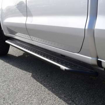 Picture of Westin 19-23 Chevrolet-GMC Silverado-Sierra 1500 Crew Cab Outlaw Nerf Step Bars