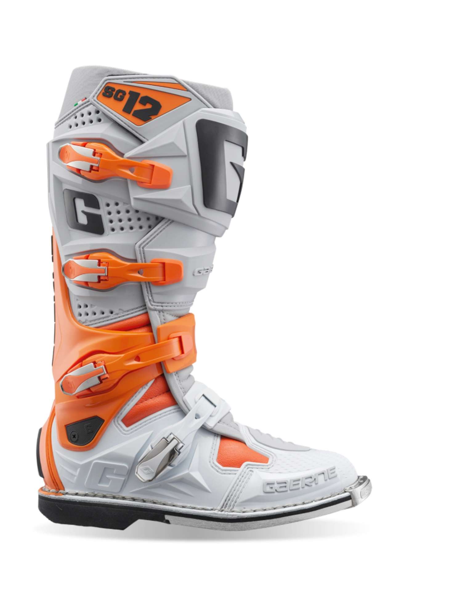 Picture of Gaerne SG12 Boot Orange-Grey-White Size - 9-5