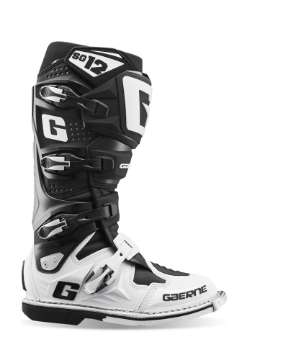 Picture of Gaerne SG12 Boot Black-White Size - 9-5