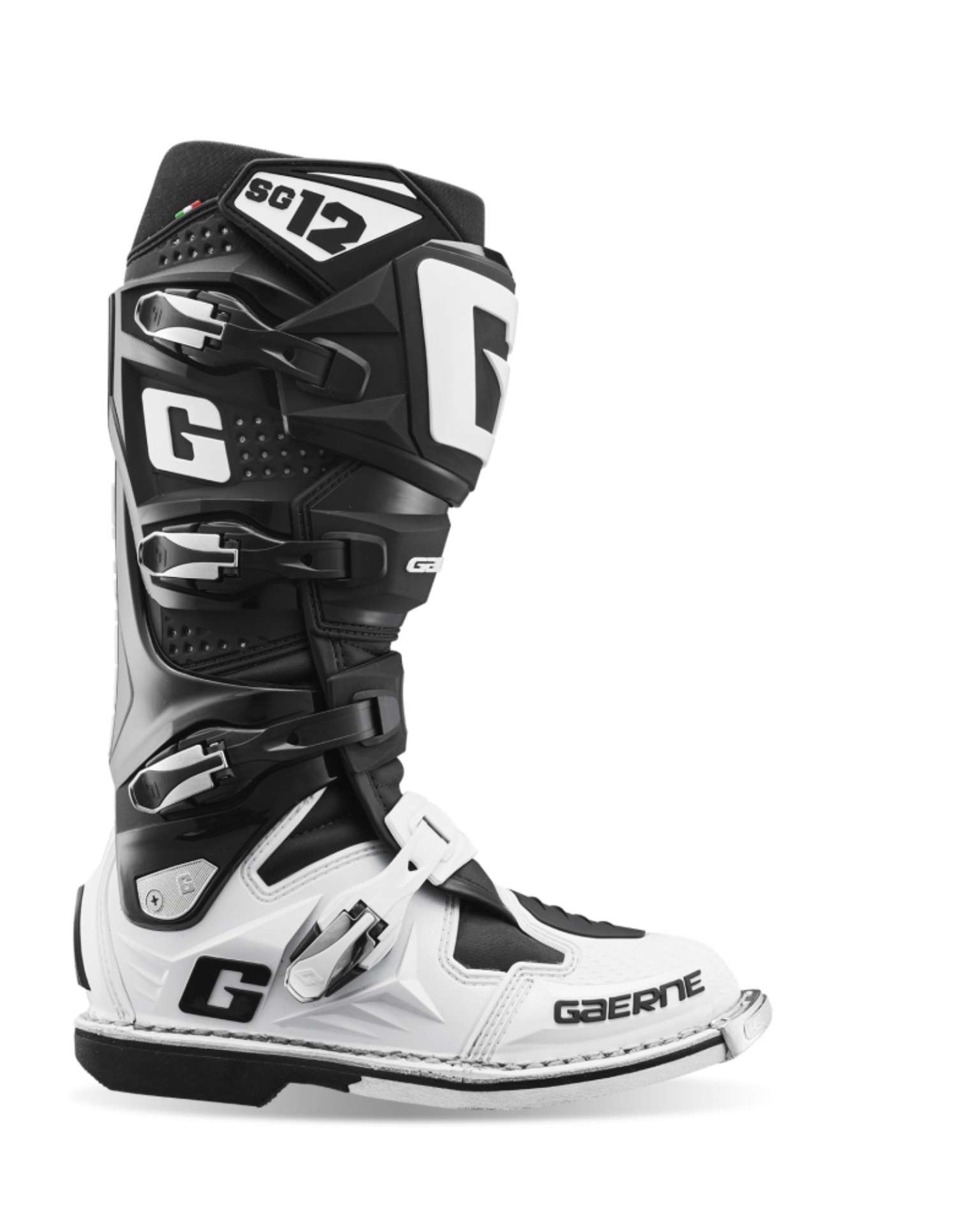 Picture of Gaerne SG12 Boot Black-White Size - 7