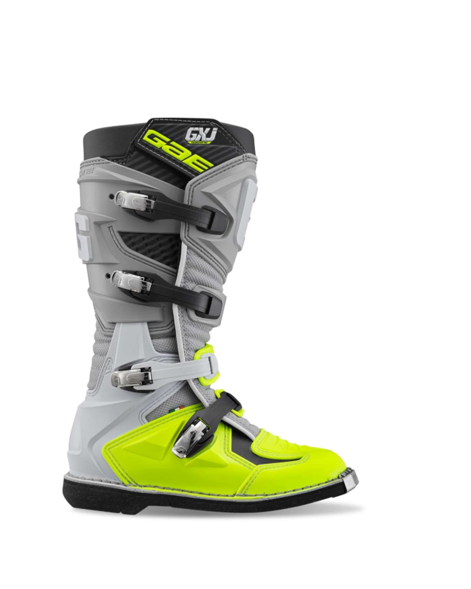 Picture of Gaerne GXJ Boot Grey-Fluorescent Yellow Size - Youth 5