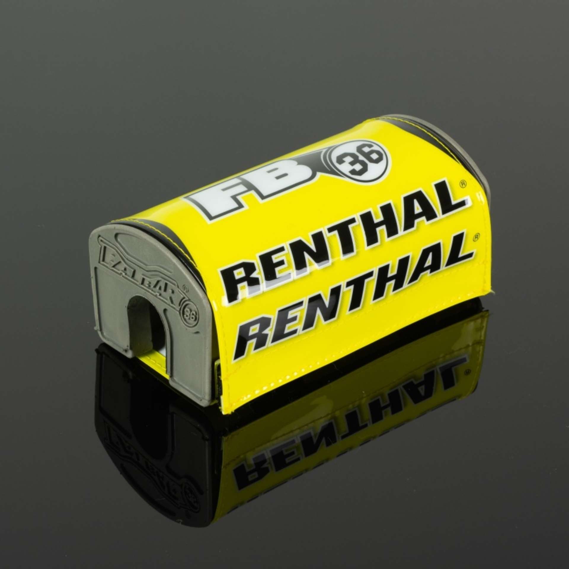 Picture of Renthal Fatbar 36 Pad - Yellow- White- Black