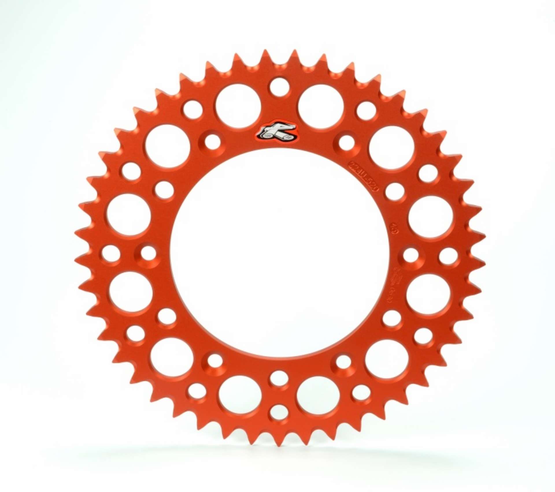 Picture of Renthal 14-18 KTM 50 SXS Rear Sprocket - Orange 415-38P Teeth