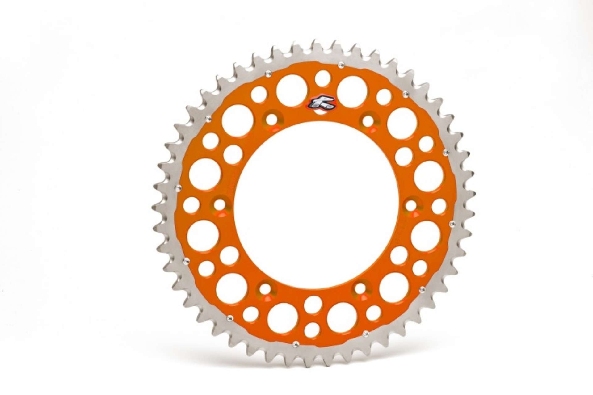 Picture of Renthal 2021 KTM 300 EXC CKD BR Rear Twinring - Orange 520-52P Teeth