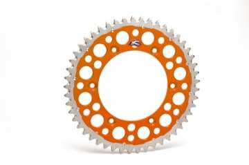 Picture of Renthal 16-17 KTM 250 EXC- 300 EXC Rear Twinring - Blue 520-50P Teeth