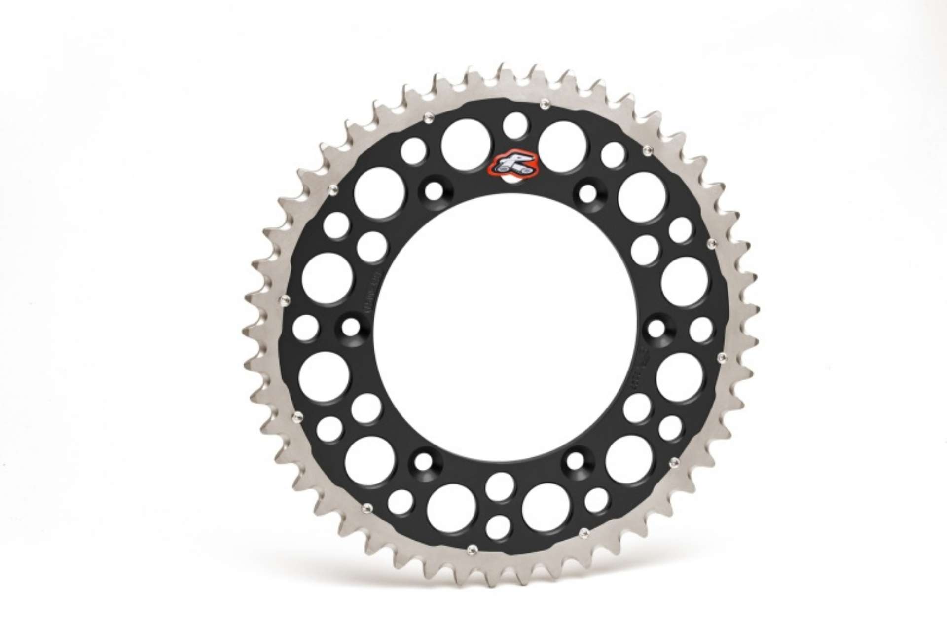 Picture of Renthal 96-18 Honda CR250R- CRF150-250R-450R-X- XR 250R-650R Rear Twinring - Black 520-48P Teeth