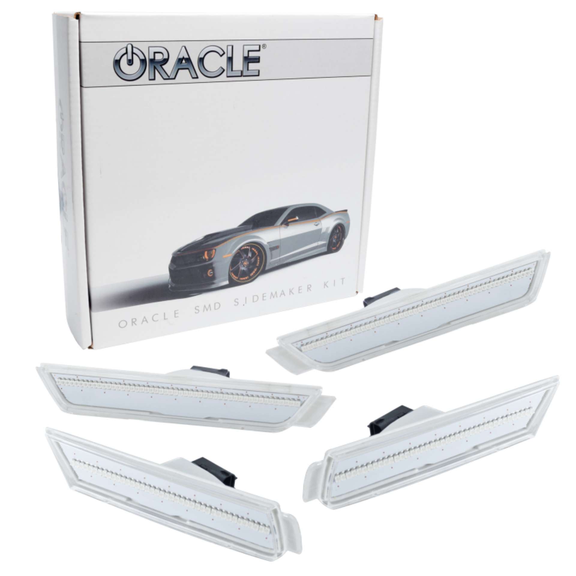 Picture of Oracle 10-15 Chevrolet Camaro Concept Sidemarker Set - Clear - No Paint SEE WARRANTY