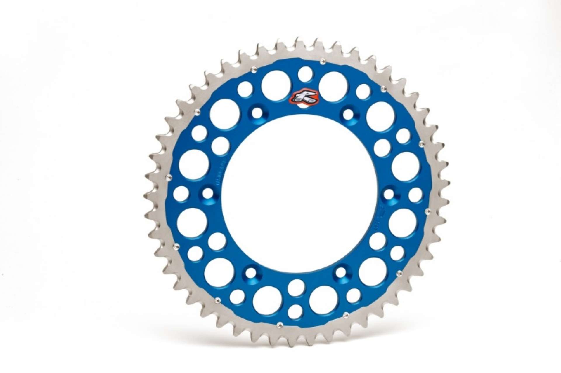 Picture of Renthal 99-05 Yam YZ125-G-250F- YZ400-450- 88-89 Honda XR 250R Rear Twinring - Blue 520-48P Teeth