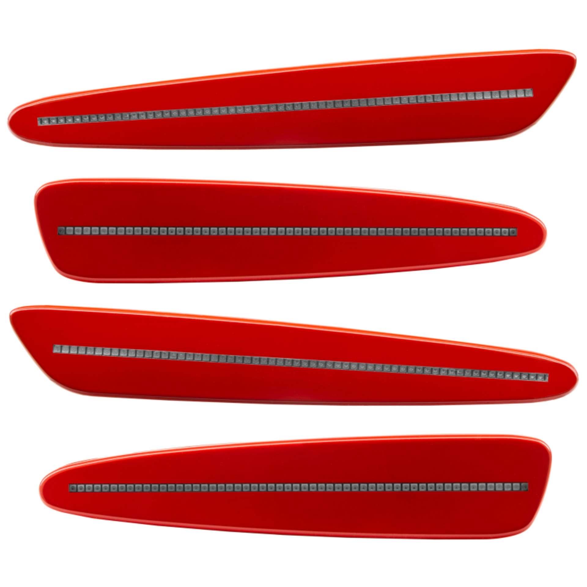 Picture of Oracle 05-13 Chevrolet Corvette C6 Concept Sidemarker Set - Clear - Cobalt Red 27U