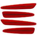 Picture of Oracle 05-13 Chevrolet Corvette C6 Concept Sidemarker Set - Tinted - Cobalt Red 27U