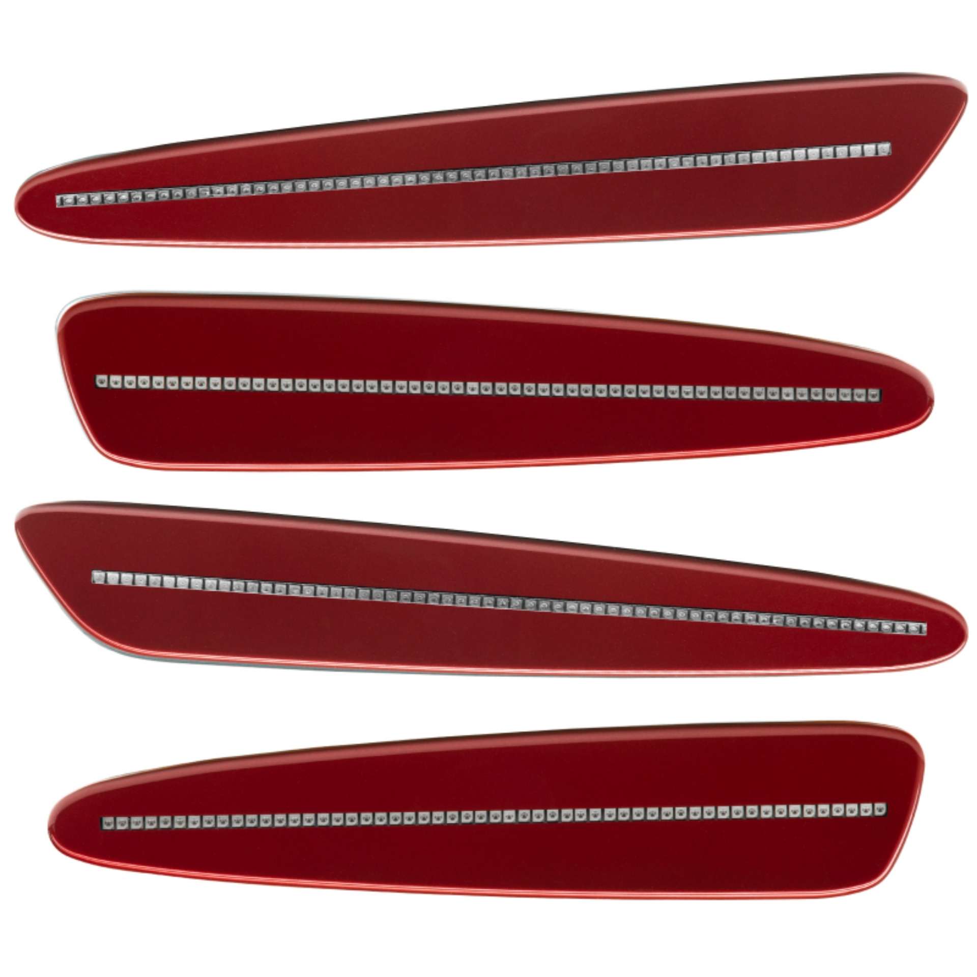 Picture of Oracle 05-13 Chevrolet Corvette C6 Concept Sidemarker Set - Clear - Magnetic Red 86U