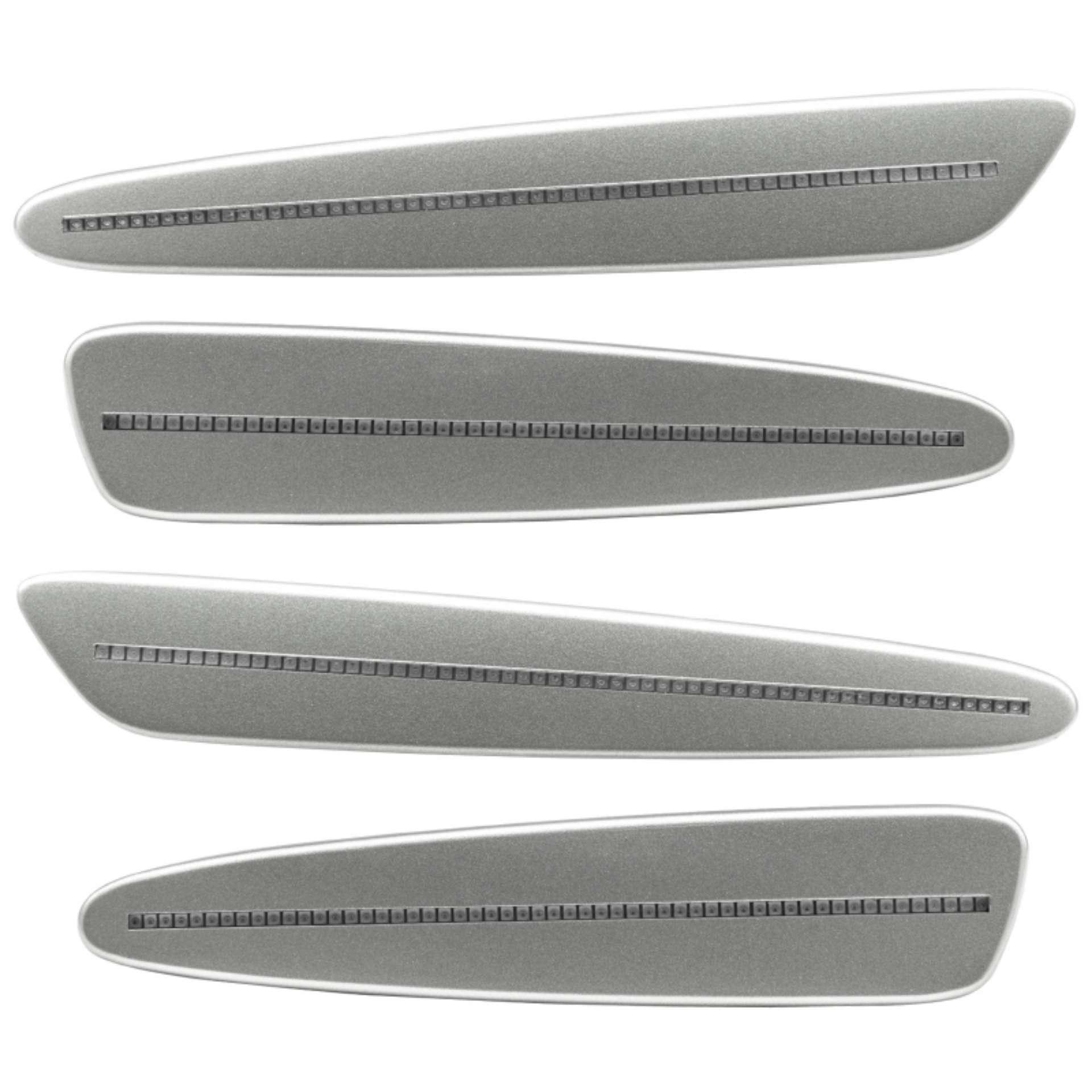 Picture of Oracle 05-13 Chevy Corvette C6 Concept Sidemarker Set - Clear - Switchblade Silver Metallic GAN