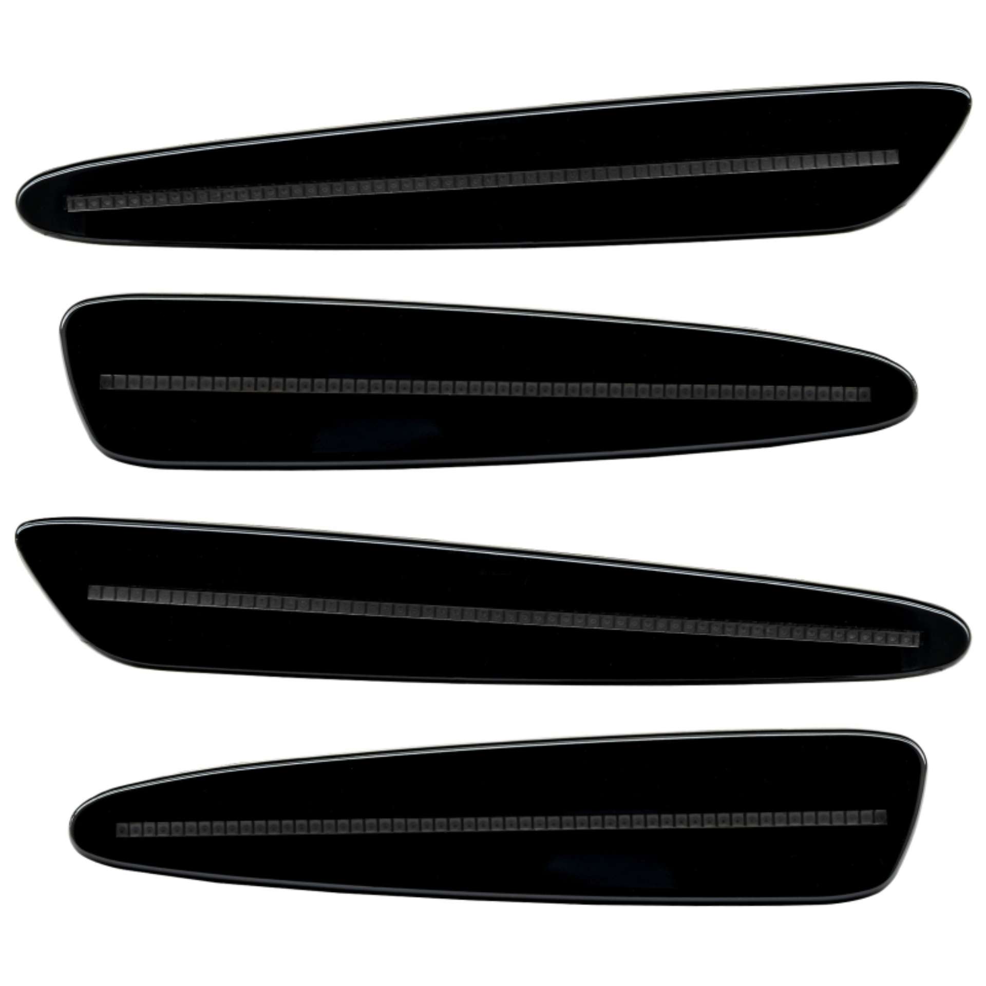 Picture of Oracle 05-13 Chevrolet Corvette C6 Concept Sidemarker Set - Tinted - Black GBA