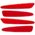 Picture of Oracle 05-13 Chevrolet Corvette C6 Concept Sidemarker Set - Ghosted - Torch Red GKZ