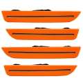 Picture of Oracle 10-14 Ford Mustang Concept Sidemarker Set - Tinted - Competition Orange CY