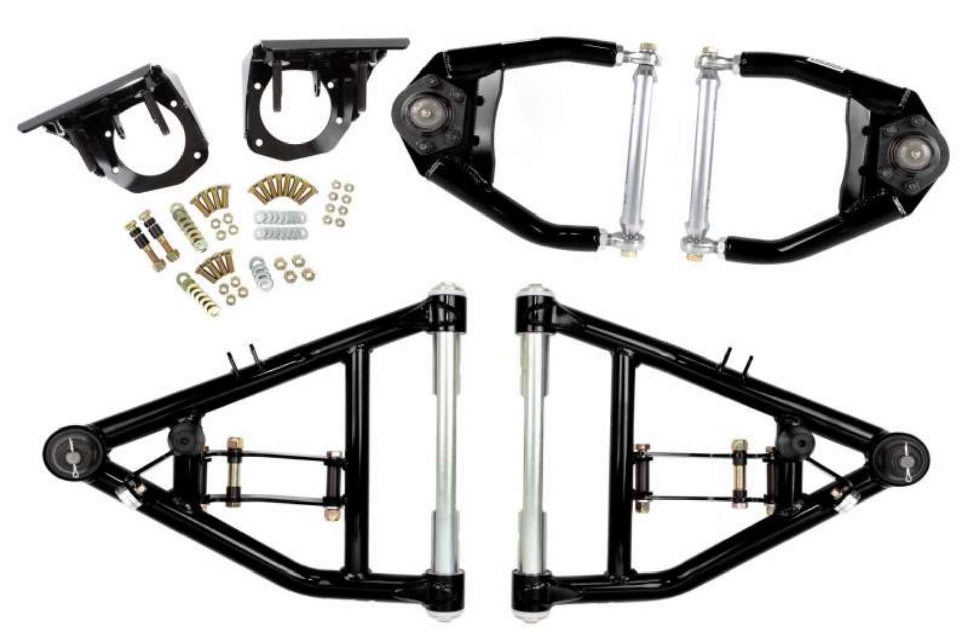 Picture of UMI Performance 73-87 GM C10 CornerMax A-Arm Kit - Black