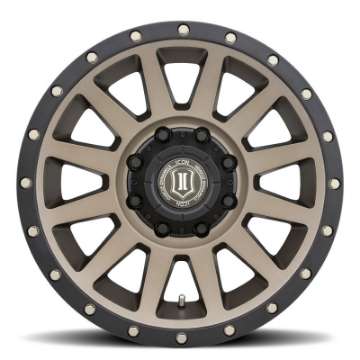 Picture of ICON Compression 18x9 8x6-5 12mm Offset 5-5in BS Bronze Wheel