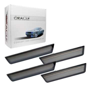 Picture of Oracle 08-14 Dodge Challenger Concept Sidemarker Set - Tinted - No Paint NO RETURNS