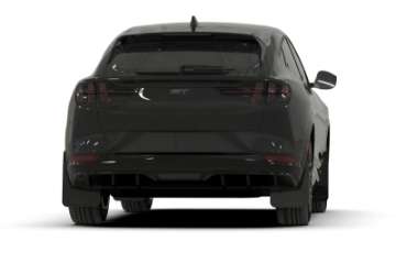 Picture of Rally Armor 21-24 Ford Mustang Mach-E-GT-Rally Black UR Mud Flap w-Dark Grey Logo