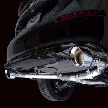 Picture of AWE Tuning 22+ Honda Civic Si-Acura Integra Track Edition Catback Exhaust - Dual Chrome Silver Tips