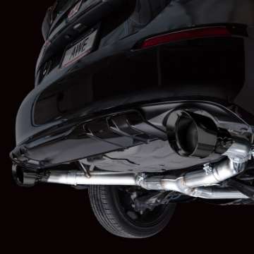 Picture of AWE Tuning 22+ Honda Civic Si-Acura Integra Track Edition Catback Exhaust - Dual Diamond Black Tips