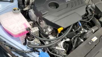 Picture of J&amp;L 22-24 Hyundai Elantra N 2-0L Oil Separator 3-0 Passenger Side - Clear Anodized