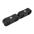 Picture of Russell Hose Separator For -10 Braided Hose - Black Anodize 2 Pack