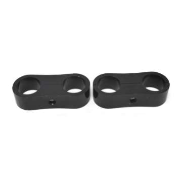 Picture of Russell Hose Separator For -10 Braided Hose - Black Anodize 2 Pack