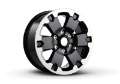 Picture of Ford Racing 19-21 Ranger 18x8in 4 Wheel Kit w-TPMS - Gloss Black w- Machined Face