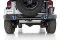 Picture of Rampage 07-18 Jeep Wrangler JK Incl- Unlimited Trail Guard Tire Carrier - Black