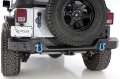 Picture of Rampage 07-18 Jeep Wrangler JK Incl- Unlimited Trailguard Rear Bumper - Black