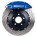 Picture of StopTech 06-10 VW Golf-Jetta Front BBK ST-40 Caliper Blue - 2pc Drilled 328x28mm Rotor