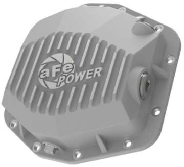 Picture of aFe POWER 2021 Ford Bronco w- Dana M220 Differential Cover Raw Street Series w- Machined Fins