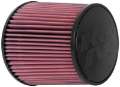 Picture of K&N Universal Clamp-On Air Filter 5in Flange ID x 8in Base OD x 6-625in Top OD x 8-625in Height