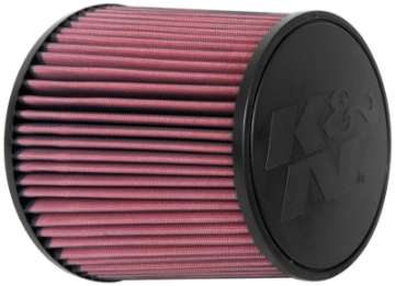 Picture of K&N Universal Clamp-On Air Filter 5in Flange ID x 8in Base OD x 6-625in Top OD x 8-625in Height