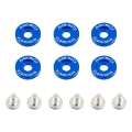 Picture of Mishimoto Large Fender Washer Kit 6pcs - Blue