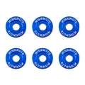 Picture of Mishimoto Large Fender Washer Kit 6pcs - Blue