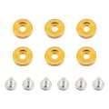 Picture of Mishimoto Large Fender Washer Kit 6pcs - Gold